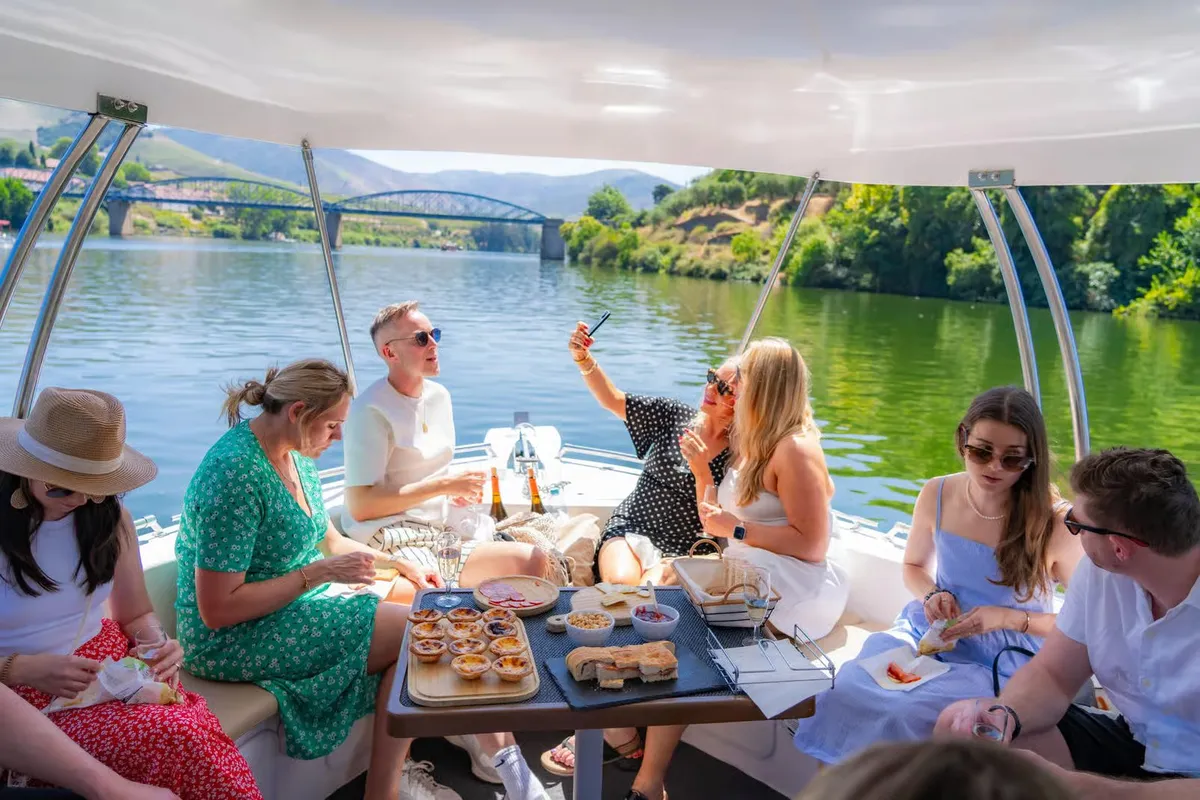 Amarante river bridge and old town visited on the Douro Valley tour with private cruise and tapas from Porto